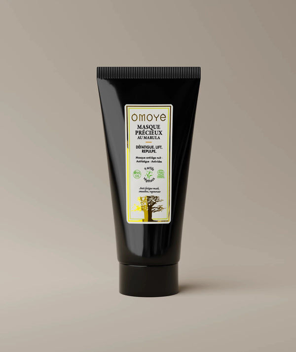 masque precieux omoye au marula anti age bio defatigue lisse et regenere la peau soin naturel visage
