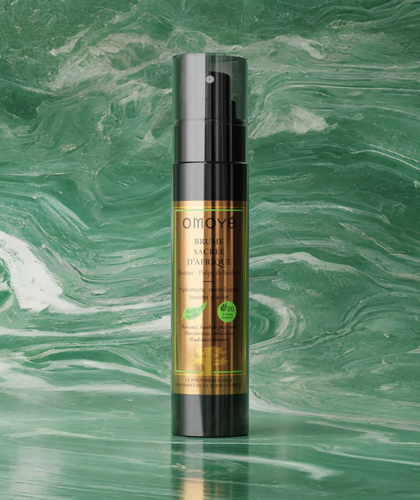 Brume Bienfaisante d'Afrique Omoyé — spray hydratant tonifiant visage naturel bio