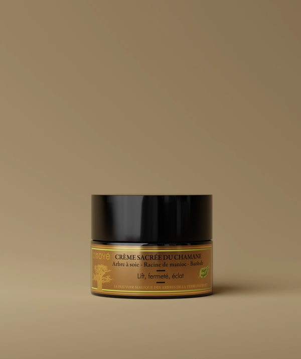 Crème Sacrée du Chamane Omoyé — soin anti-âge lifting éclat certifié bio