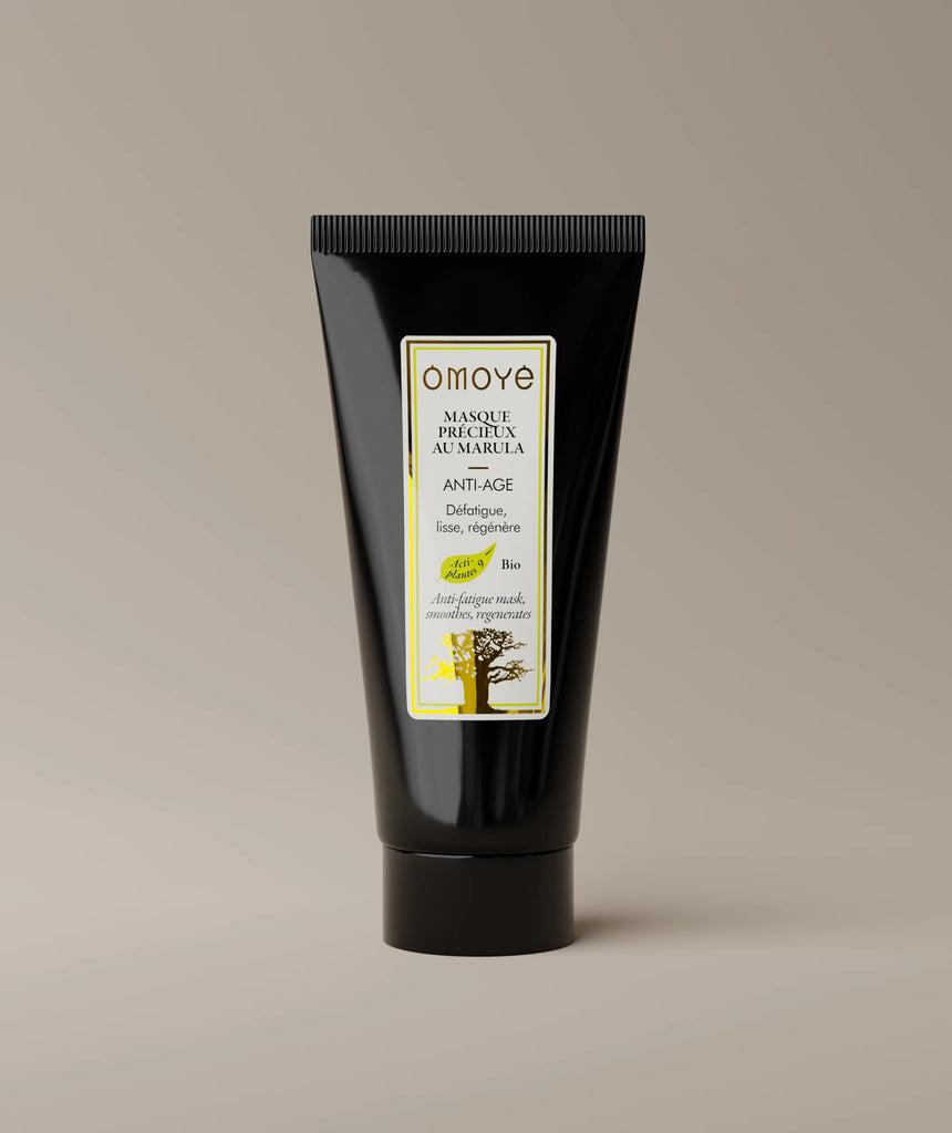 masque precieux omoye au marula anti age bio defatigue lisse et regenere la peau soin naturel visage